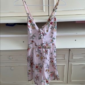 Lush small romper, worn once, floral